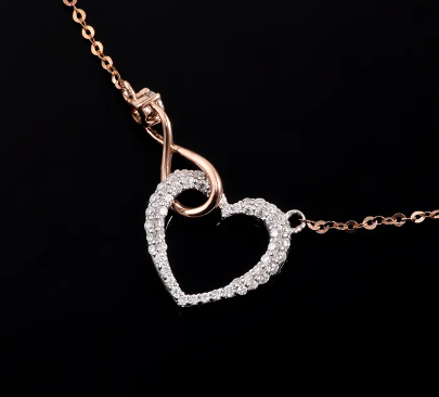 Infinite Heart Pendant™ Collar Infinito Amor